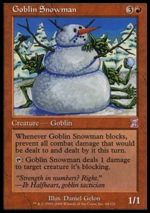 Goblin Snowman ~ Time Spiral [ Excellent ] [ Magic MTG ] - Picture 1 of 1
