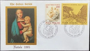 Golden Series 1985 Navidad FDC del Vaticano - Imagen 1 de 1