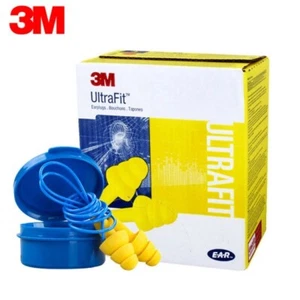 3M 340-4002 Tapones para los oídos reutilizables con cable para los oídos reducción de ruido NRR 25, 50- BX - Imagen 1 de 3