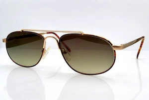 Vintage Advantage Eyewear JR9701 Pilotensonnenbrille Schildpatt Gold mit NEUEN GLÄSERN! - Bild 1 von 10