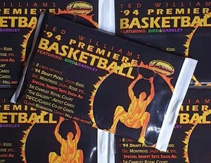 1994-95 Ted Williams Premiere Basketball Cards Pack - Factory Sealed Packs - Picture 1 of 3