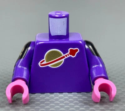 LEGO Minifigura Torso Púrpura Oscuro Clásico Luna Espacial Serie 22 Criatura Espacial Foto 1 de 4