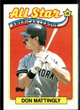1989 Topps  #397 Don Mattingly     AS, LL