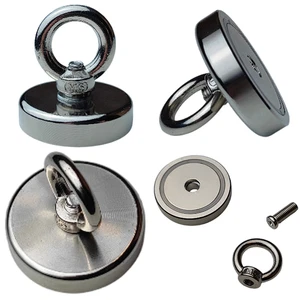 Ojales de neodimio imán pesca magnética imán de búsqueda imán de montaña pesca magnética imán de búsqueda - Imagen 1 de 10