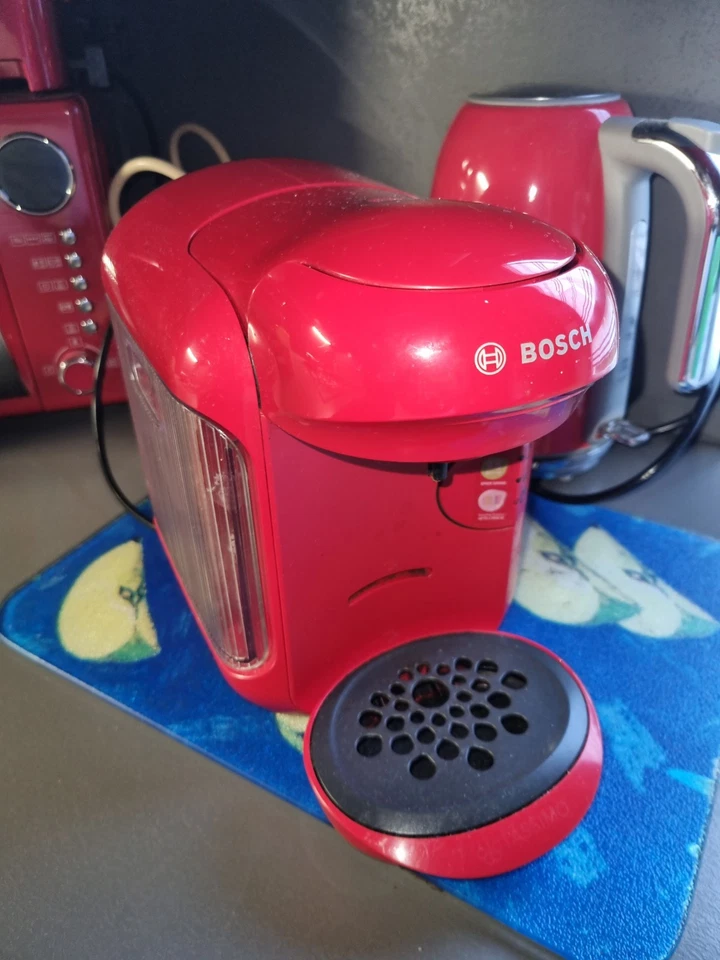 ***TASSIMO/BOSCH***, Kapselmaschine, ***ROT***, Zustand: OK, keine OVP - Bild 1 von 4