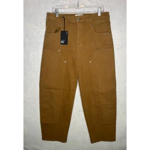 Pantalone Paige Uomo 32x32 Marrone Unisex Abbigliamento da Lavoro Elasticizzato Falegname Latte Cacao - Foto 1 di 14