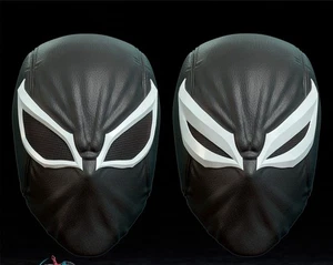Agent Venom Marvel Spiderman Inspired Cosplay Magnetic Mask With Changeable Eyed - Picture 1 of 2