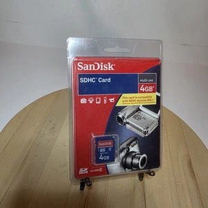 SanDisk 4GB Class 2 SDHC (Secure Digital HC) Card New Class 2 - Picture 1 of 3