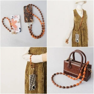 DIY Mobile Phone Lanyard Anti-lost Crossbody Bag Chain Doll Chain Women - Photo 1 sur 11