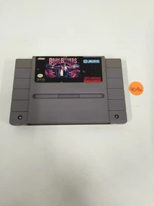 Authentic Brawl Brothers Game (Super Nintendo System SNES) Tested Working  90A6 - Picture 1 of 2