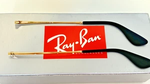 Ray Ban RB4171 RB4187 RB4222 RB4201 Replacement Temple Arm Gold Bk 145mm Genuine - Picture 1 of 11