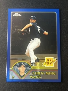2003 Topps Traded & Rookies #T245 Chien-Ming Wang Chrome - Picture 1 of 2
