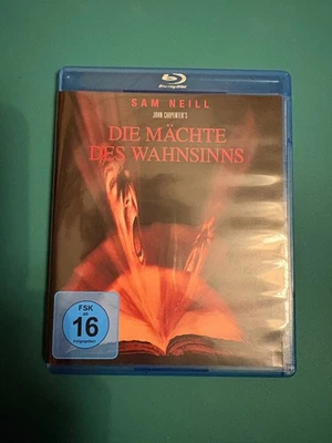 In the Mouth of Madness 1994 Blu Ray John Carpenter REGION B IMPORT GERMANY READ Foto 1 de 4