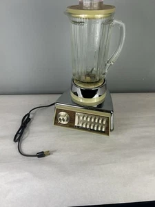 Waring Mixer eingebauter Timer vierblättriges Kleeblatt 40 Oz 11-183 14 Geschwindigkeiten Olive - Bild 1 von 11
