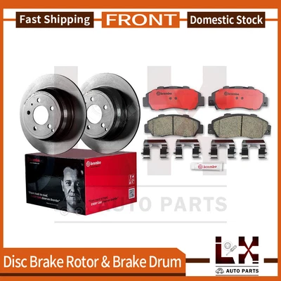 Rotor de freno delantero Brembo 6 y pastilla para Honda Accord 1994 1997 Acura CL Foto 1 de 4