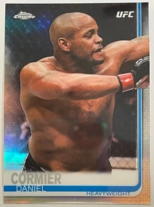 DANIEL CORMIER 2019 TOPPS UFC CHROME REFRACTOR VARIATION POSE #50 - Picture 1 of 3