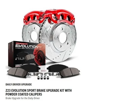 Z23 Evolution Sport Brake Upgrade Kit with Powder Coated Calipers - Image 1 of 3
