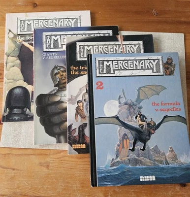Segrelles - The Mercenary 4 Vols. - 2 (Hardcover) - 2, 3 & 8 (Softcover) - Image 1 of 4