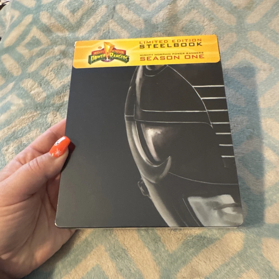Mighty Morphin Power Rangers Season 1 Steelbook DVD Black Ranger / NEW - SEALED - Image 1 of 4
