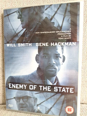 Enemy Of The State 1998 DVD. NEW SEALED. Will Smith Gene Hackman Action Thriller - Image 1 of 2