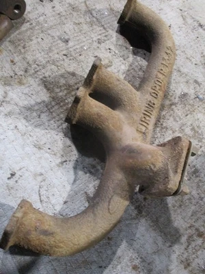 Colector de escape diésel Land Rover 2.25 serie 2 raro - 4 pernos - usado pero sólido Foto 1 de 4