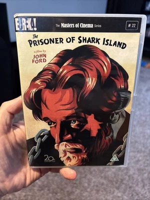 THE PRISONER OF SHARK ISLAND (1936, DVD) REGION 2. Eureka Masters of Cinema - Image 1 of 3