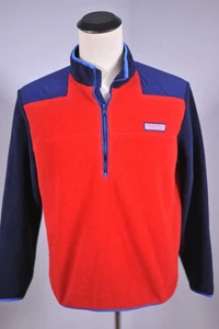 Camicia di pecora in pile Vineyard Vines rossa multi uomo media M - Foto 1 di 4