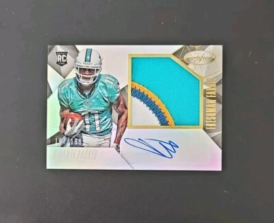 2015 Certified Freshman Fabric #231 DeVante Parker AU MEM RC #'d 167/199 - Image 1 of 2