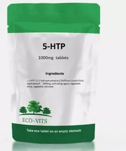 Comprimidos 5-HTP 1000mg - Apoyo Natural para el Estado de ánimo, el sueño y la relajación - Imagen 1 de 2