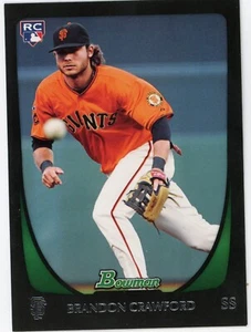 2011 Bowman Draft Picks & Prospects - Brandon Crawford #25 RC Giants - Bild 1 von 1