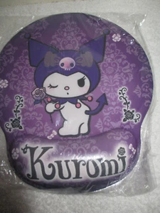 Cute Kuromi Mouse Pad Wrist Rest Mat Non-Slip Hand Rest Silicon Mouse Pad Gift - Picture 1 of 3
