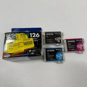 7-PACK EPSON GENUINE 126 BLACK & COLOR INK STYLUS NX330 NX430 - Picture 1 of 11