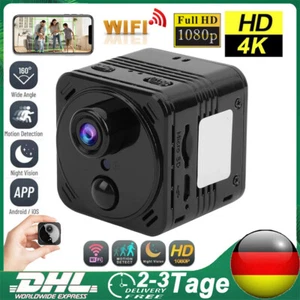 Mini IP Kamera 1080P Nachtsicht WLAN 4K HD WiFi Camera überwachungkamera Spycam - Bild 1 von 19