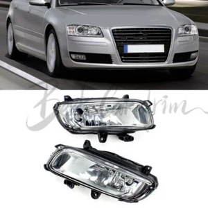 L+R Front Bumper Foglight Fog Lights Replace For Audi A8 Quattro 2008 2009 2010 - Picture 1 of 6