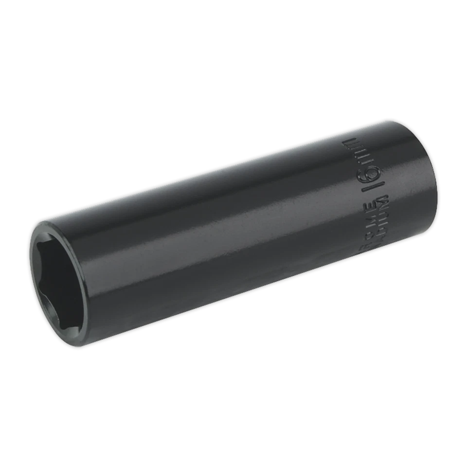 Sealey Impact Socket 16mm Deep 1/2"Sq Drive - IS1216D - Image 1 of 1