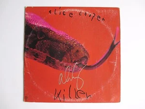 ALICE COOPER SIGNIERTES KILLERALBUM VINYL SCHALLPLATTE LP DC/COA - Bild 1 von 2