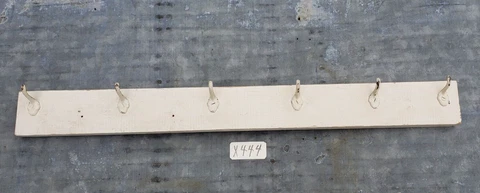 Antique Coat/Hat Wall Rack Original C 1860 Salvaged Rustic Farm House Décor 30" Cover