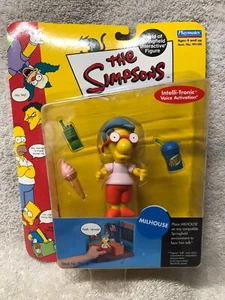 MILHOUSE Simpsons mundo de Springfield figura wos serie 1 vintage 2000 NUEVO - Imagen 1 de 2