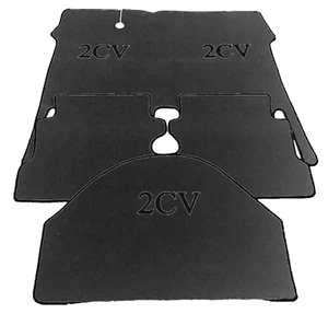 Alfombra para Citroen 2CV PATO Alfombrillas Alfombra Coche, Alfombrillas Negro - Imagen 1 de 1