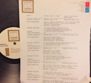 RADIO SHOW:SMASH VAULTS 3/3/89 ROGER MILLER, LEFT BANKE, WALKER BROS, DICKEY LEE - Picture 1 of 1