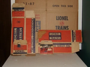 LIONEL BOX 2466WX AND 6466WX THEY BOTH ARE MISSING SOME FLAPS BUT TOUGH BOXES - Picture 1 of 3