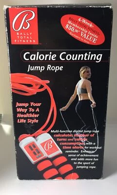 Cuerda de salto de Bally Total Fitness conteo de calorías multifunción digital “NUEVO” Foto 1 de 2