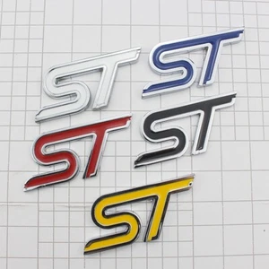 Pegatina ST apta para Ford Mondeo Focus Fiesta emblema trasero insignia lateral pegatinas - Imagen 1 de 17