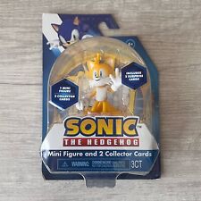 Sonic The Hedgehog TAILS 2.5 Inch Mini Figure And 2 Collector Cards Sega New