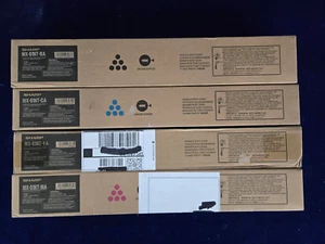 SHARP MX-61NT-CA, MX-61NT-YA, MX-61NT-MA, MX-61NT-BA Toner OEM Full Set - Picture 1 of 1
