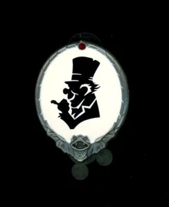 Prendedor Phineas Silhouette camafeo blanco negro habitación misteriosa para uno más Disney - Imagen 1 de 1