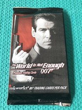 1x The World Is Not Enough-James Bond-Trading Card Pack 007-inkworks-7 Per Pack