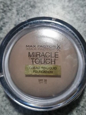 2 x ROSE IVORY MAX FACTOR MIRACLE TOUCH  FOUNDATION - No 39 - Image 1 of 4
