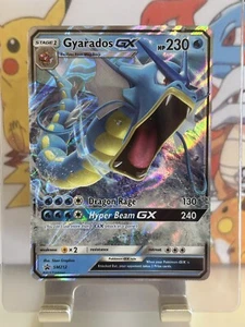 Tarjeta Holo Pokemon Gyarados GX SM212 Black Star Promo Sun & Moon 2016 - Imagen 1 de 2