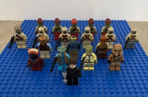Assortment of Genuine Star Wars Lego Minifigures + Accessories 19 Piece Lot - Picture 1 of 9